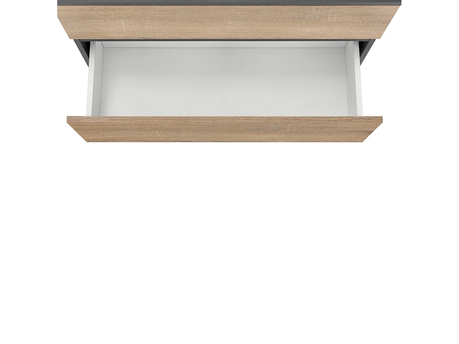 Wisla  | Set de salle de bain avec 2 armoires en aspect chêne