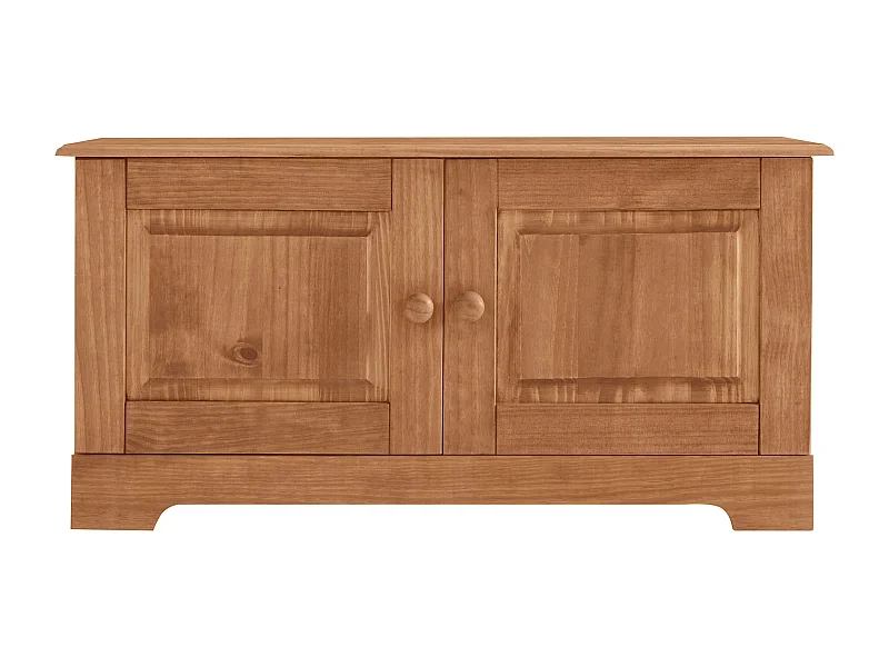 Lisa | Banco con 2 Puertas en Cera Teñida