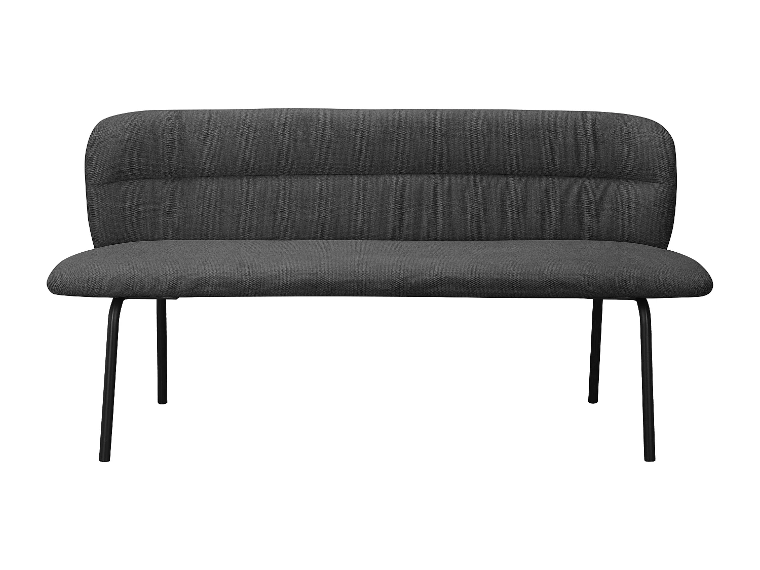 Carpari | Canapé 3 places avec 1 fauteuil inclinable électrique en tissu anthracite