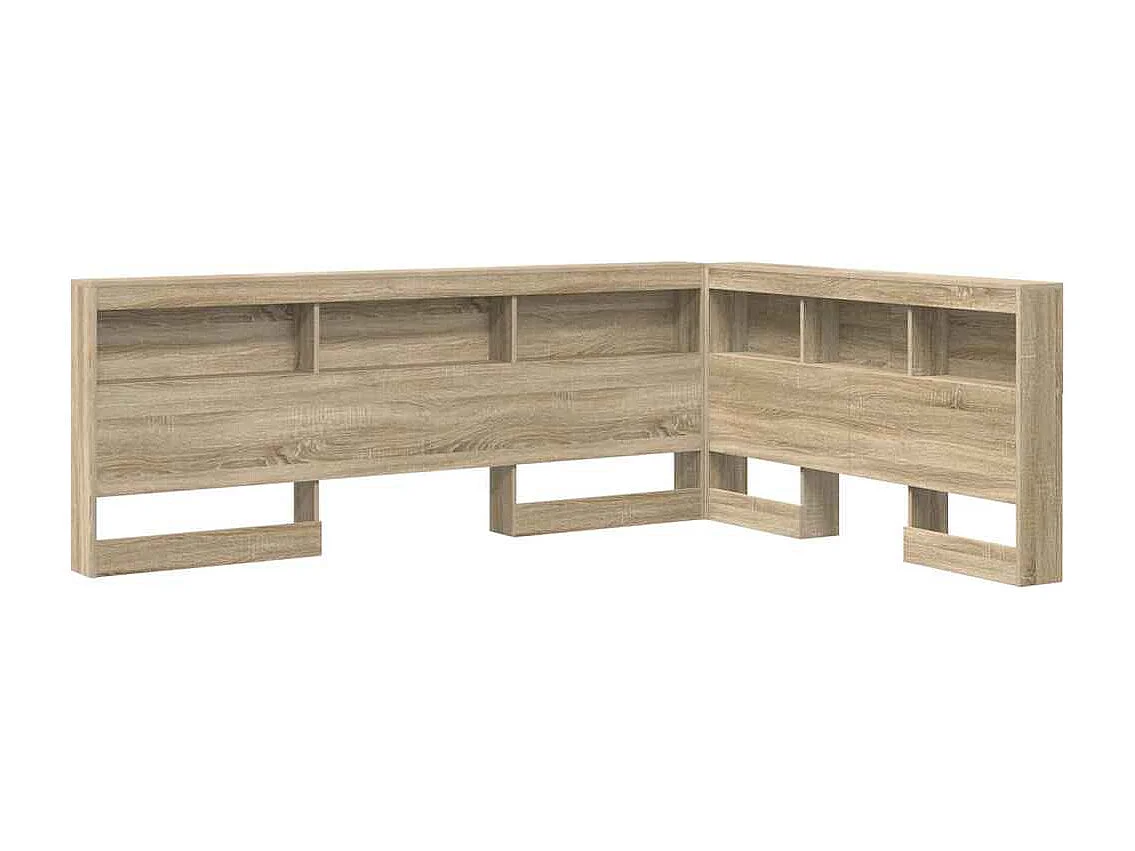 Tête de lit de rangement Chêne sonoma 160 cm Bois d'ingénierie