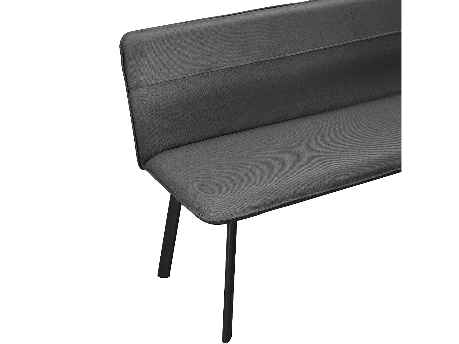 Carpari | Canapé 3 places avec 2 fauteuils inclinables manuels en tissu gris clair