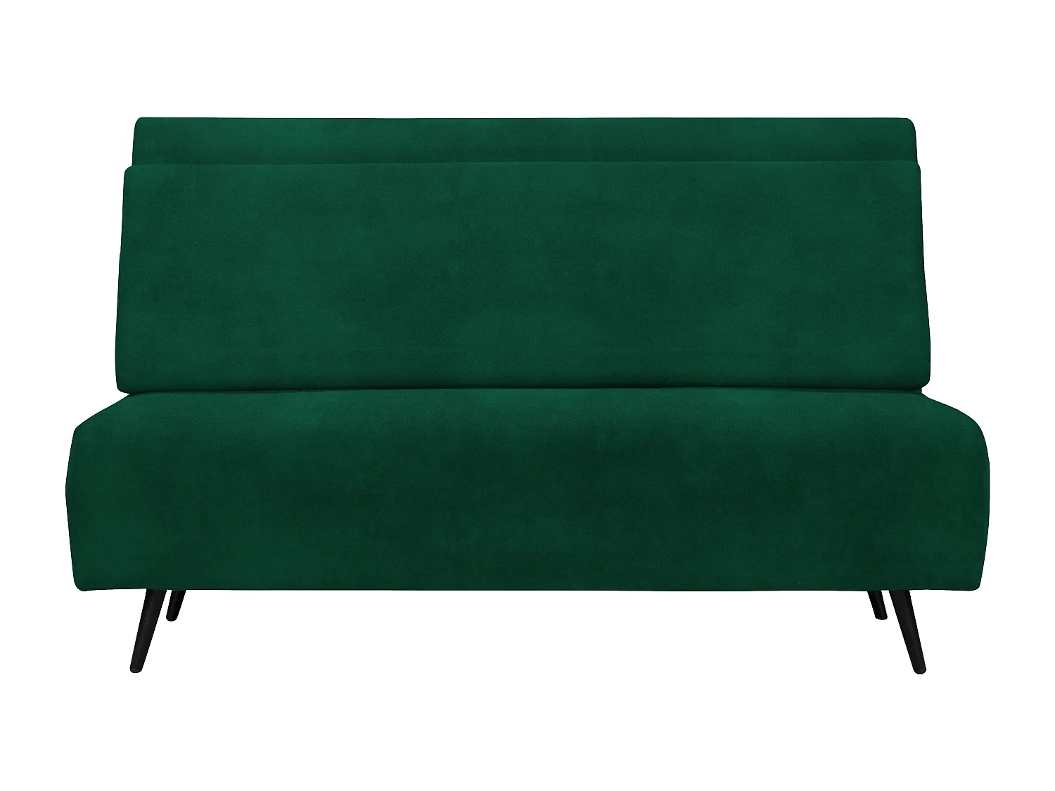 Mallory | Daybed with foldable function in velvet dark green