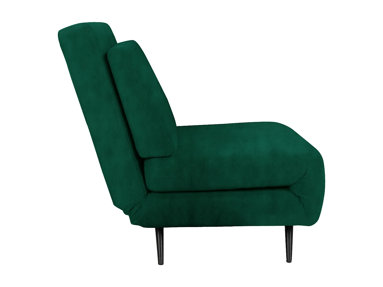 Mallory | Daybed with foldable function in velvet dark green