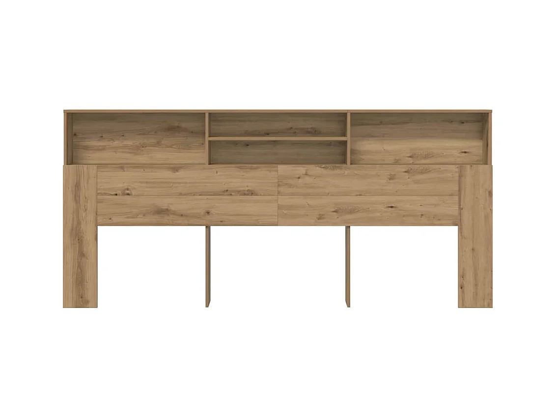 Tête de Lit chêne artisanal 220 x 19 x 101.5 cm