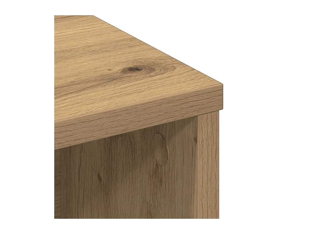 Tête de Lit chêne artisanal 220 x 19 x 101.5 cm