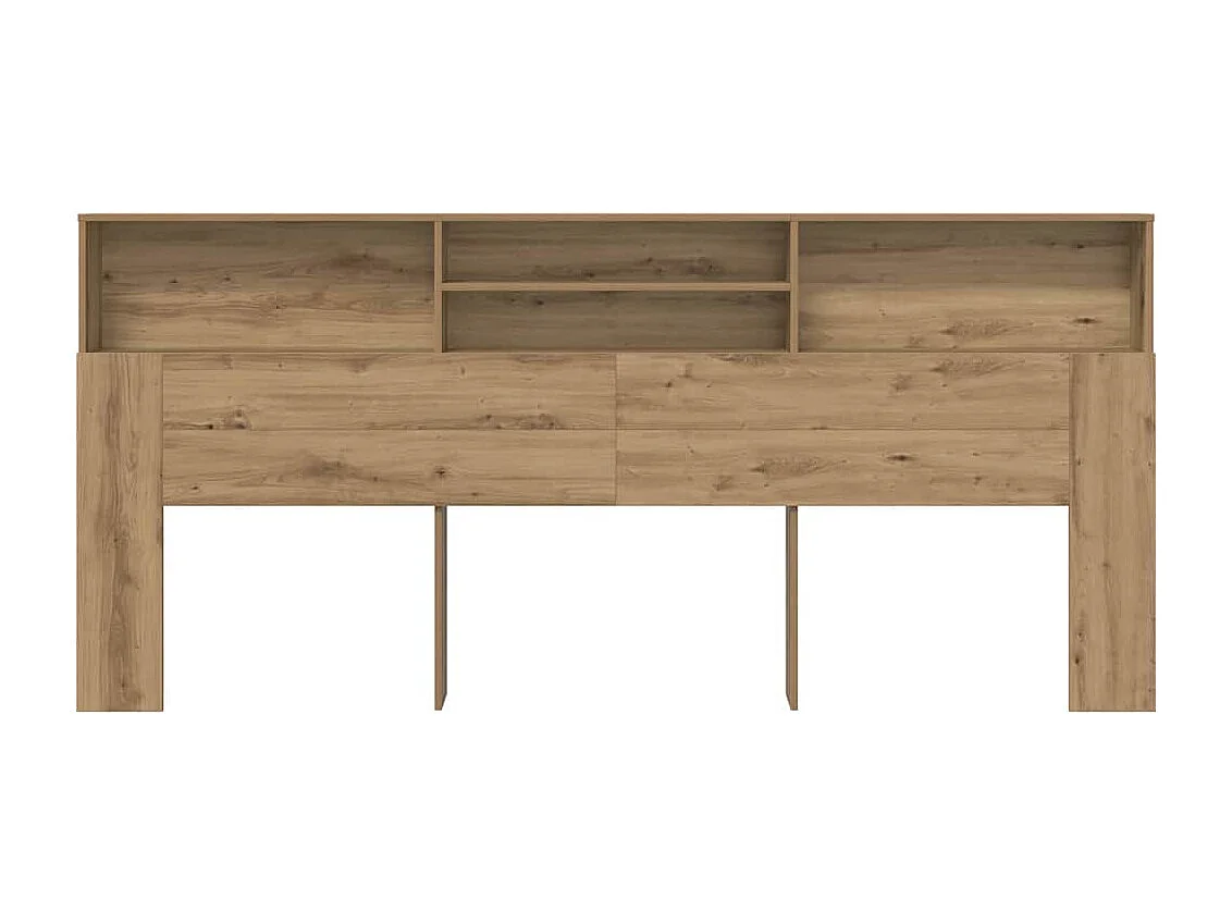 Tête de Lit chêne artisanal 220 x 19 x 101.5 cm