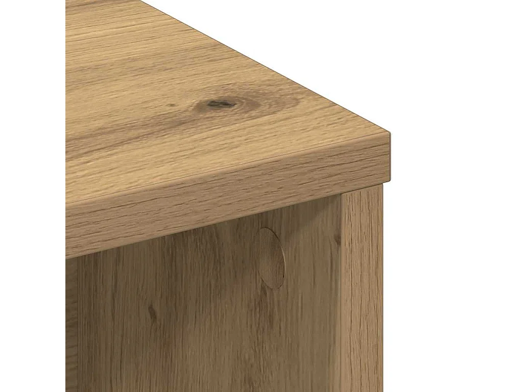 Tête de Lit chêne artisanal 220 x 19 x 101.5 cm