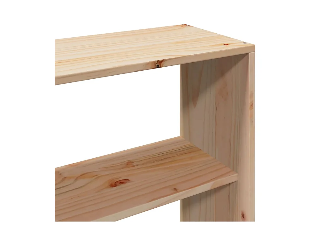 Cabecero de cama con almacenaje madera maciza de pino 180 cm