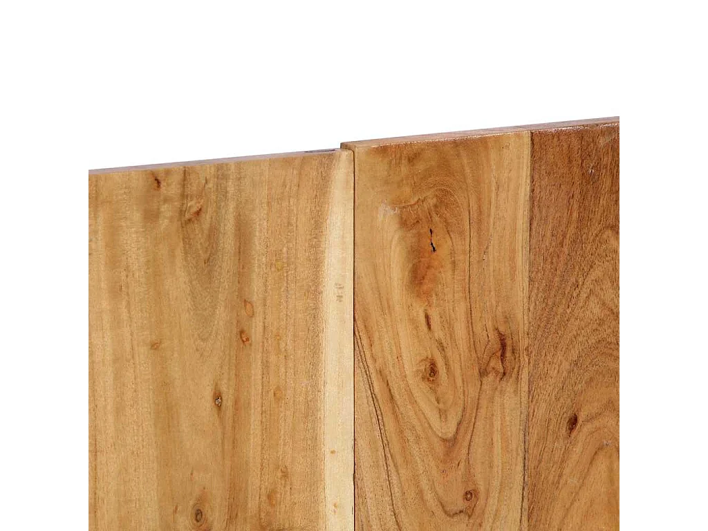 Cabecero de madera maciza de pino 140 cm acacia
