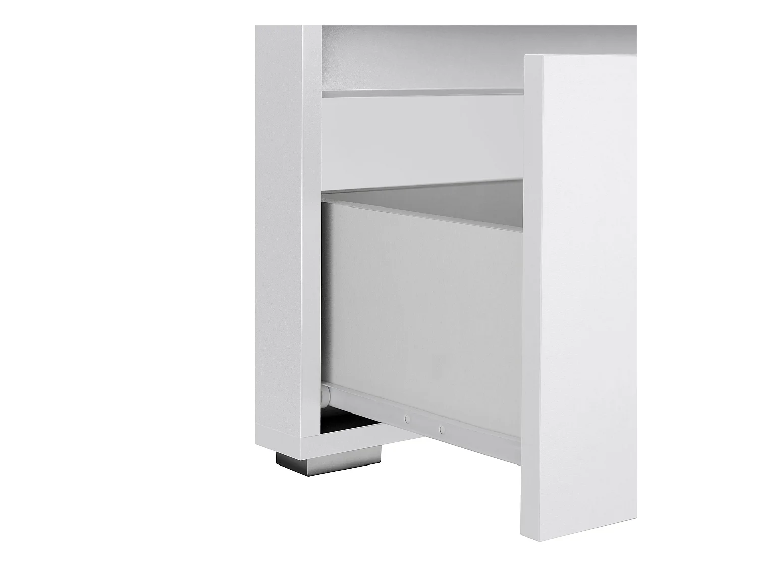 Wisla  | Set de salle de bain avec 2 armoires en aspect bois blanc