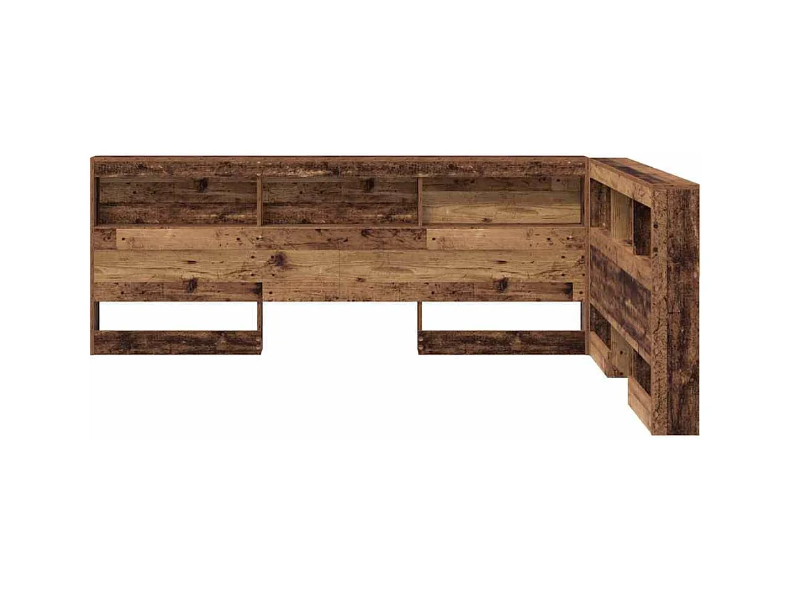 Tête de lit de rangement Bois ancien 150 cm Bois d'ingénierie