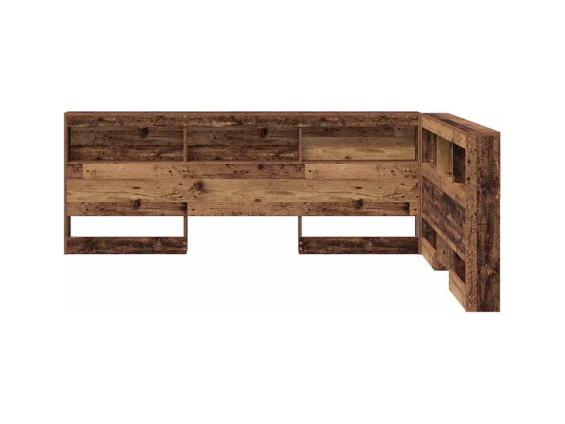 Tête de lit de rangement Bois ancien 150 cm Bois d'ingénierie