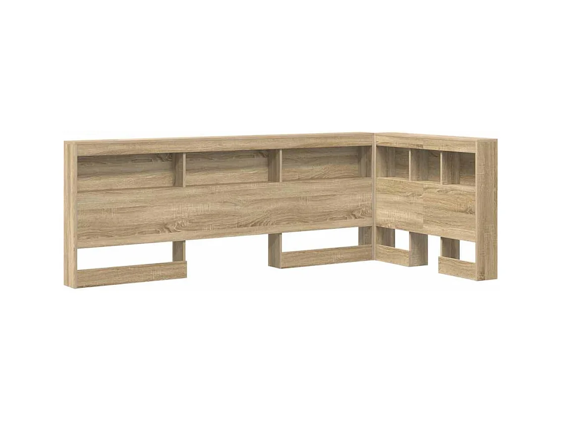 Tête de lit de rangement Chêne sonoma 90 cm Bois d'ingénierie