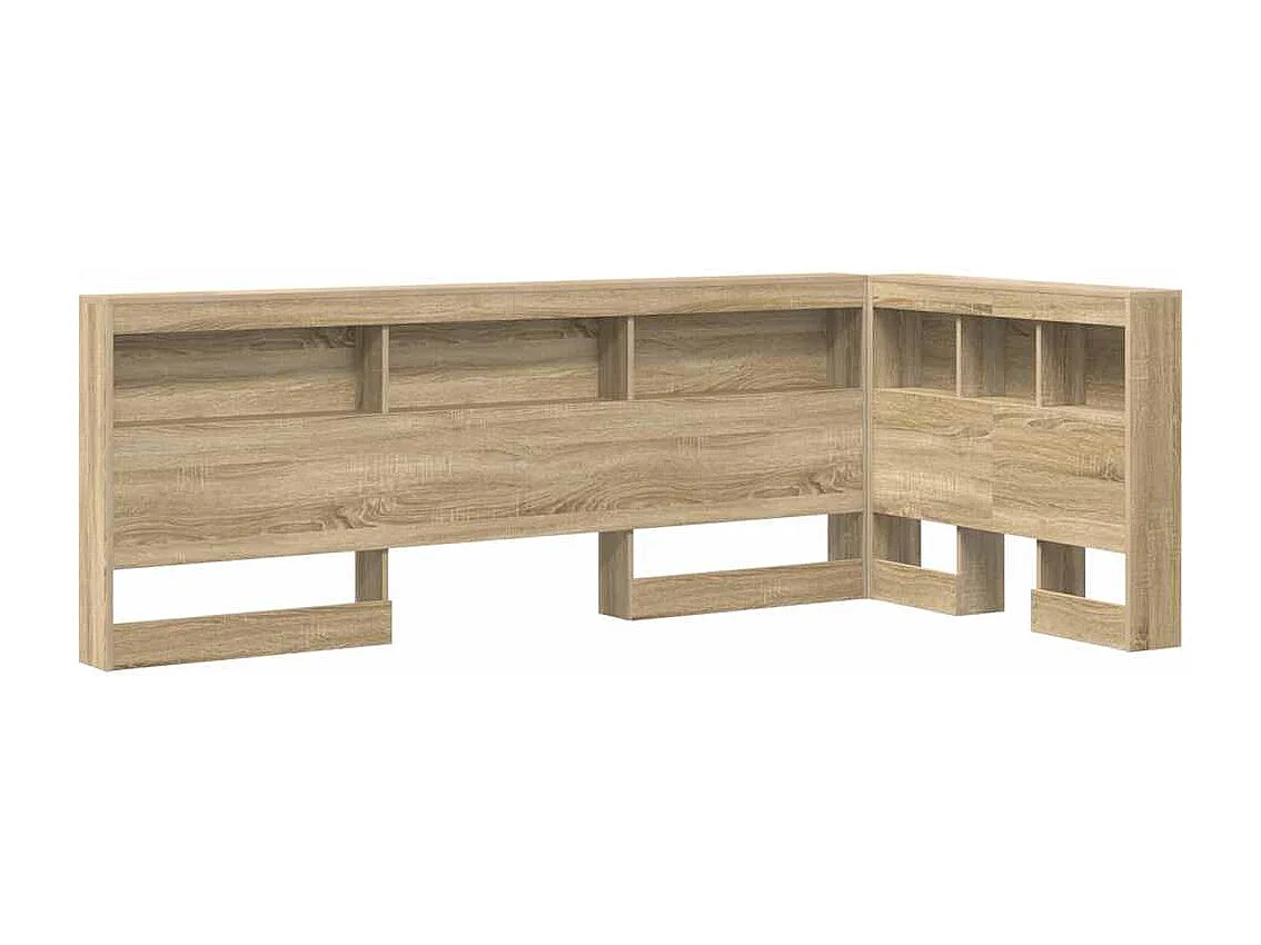 Tête de lit de rangement Chêne sonoma 90 cm Bois d'ingénierie
