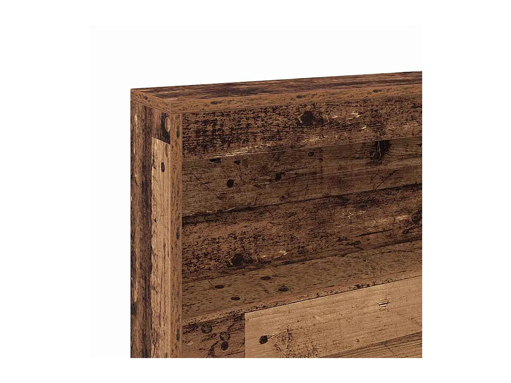 Tête de lit de rangement Bois ancien 135 cm Bois d'ingénierie