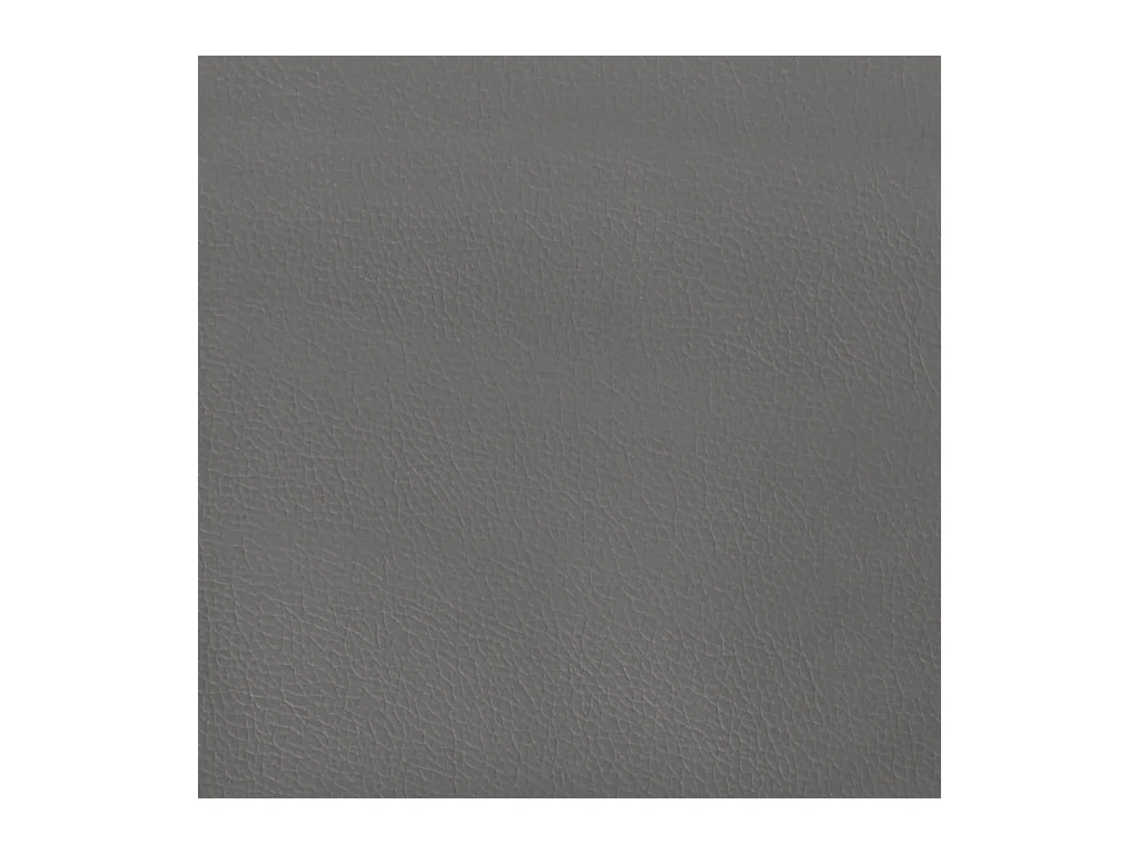 Tête de lit avec oreilles Gris 183x23x78/88 cm Similicuir