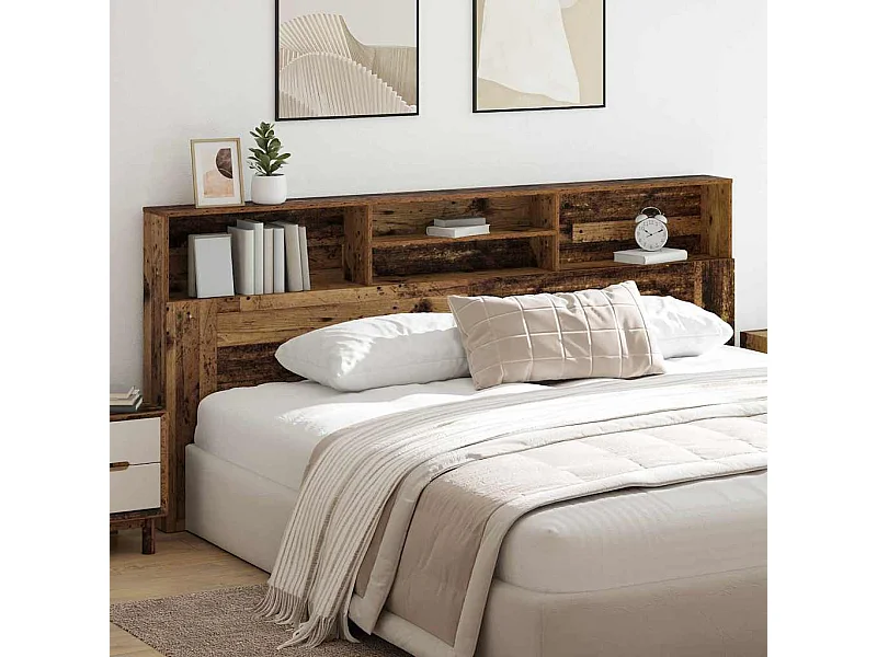 Tête de Lit Bois ancien 220 x 19 x 101.5 cm