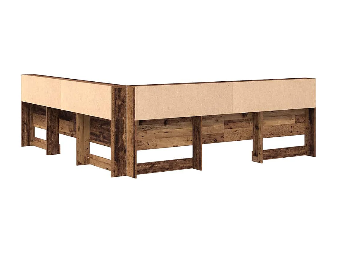 Tête de lit de rangement Bois ancien 180 cm Bois d'ingénierie