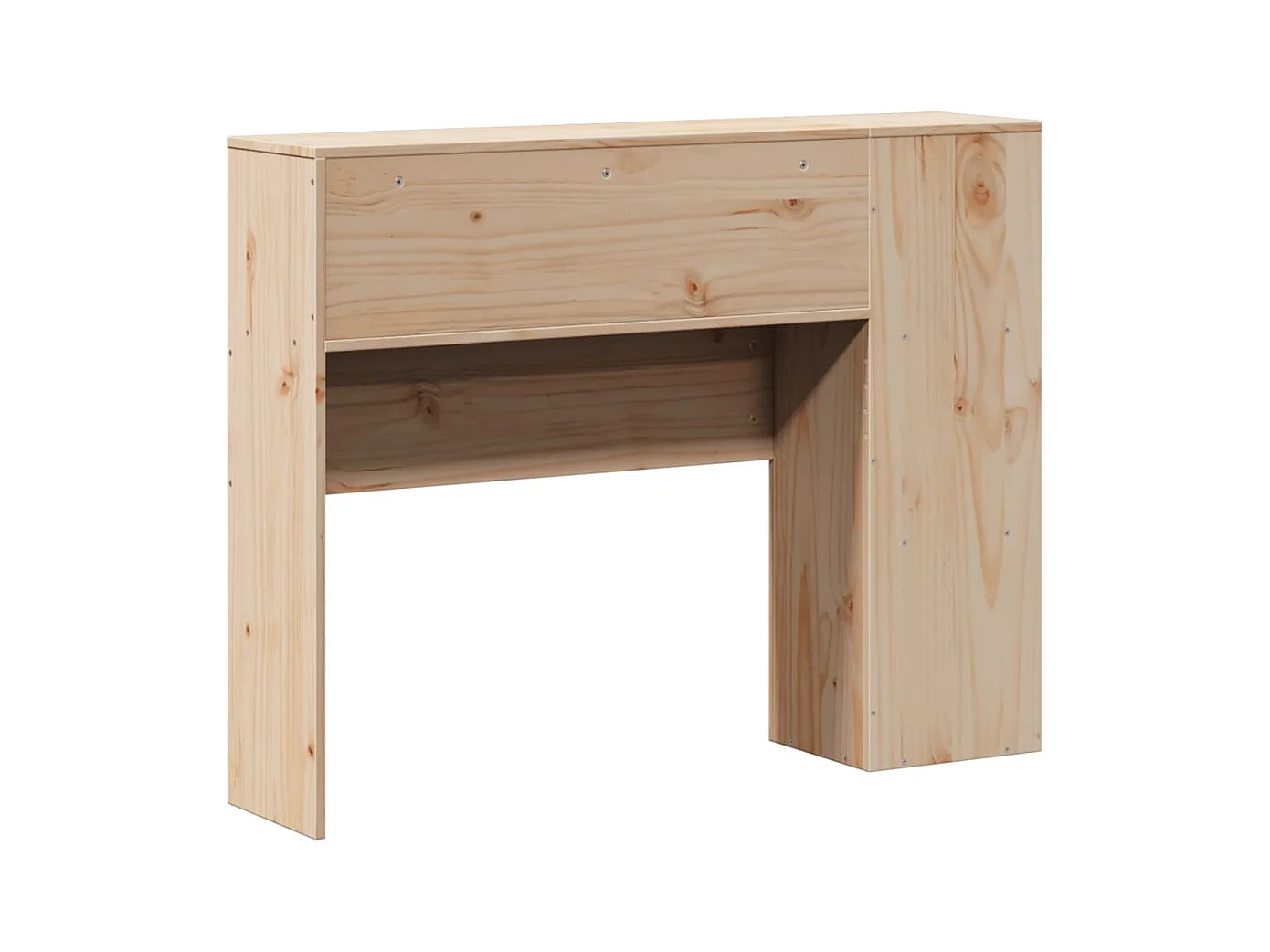 Hoofdbord met opbergruimte 75 cm massief grenenhout