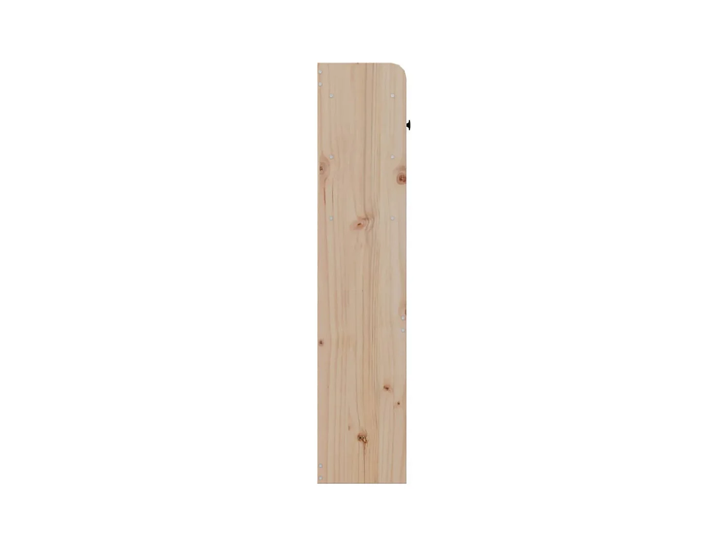 Tête de lit avec rangement 180 cm bois massif de pin