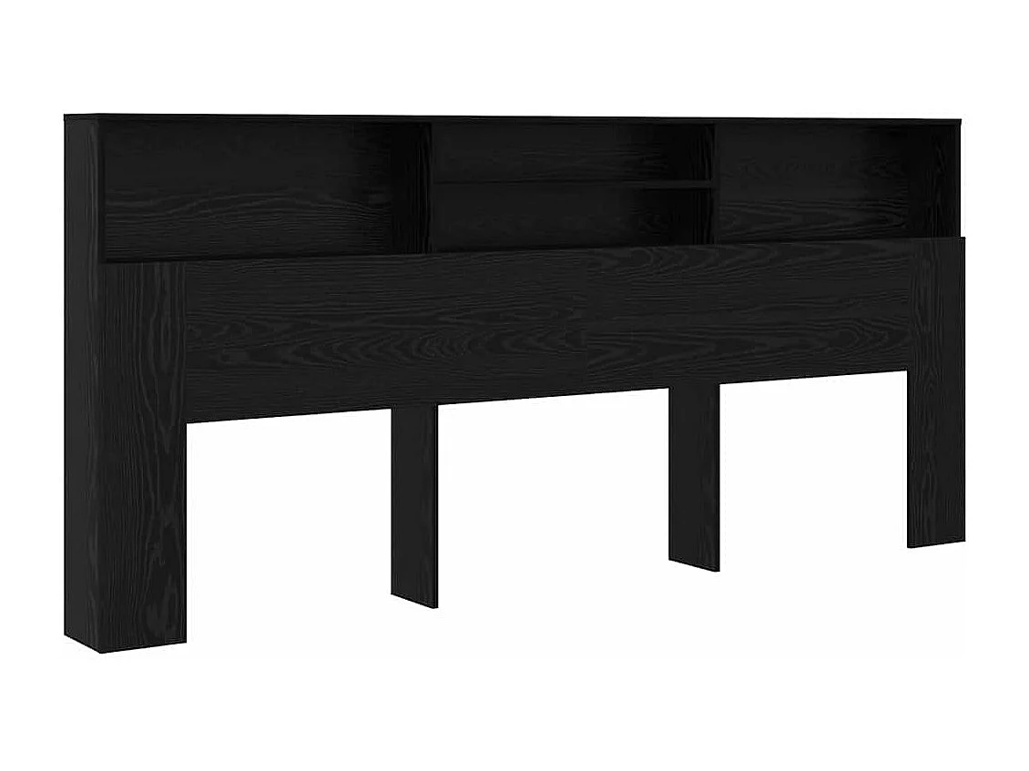 Tête de Lit Chêne noir 220 x 19 x 101.5 cm