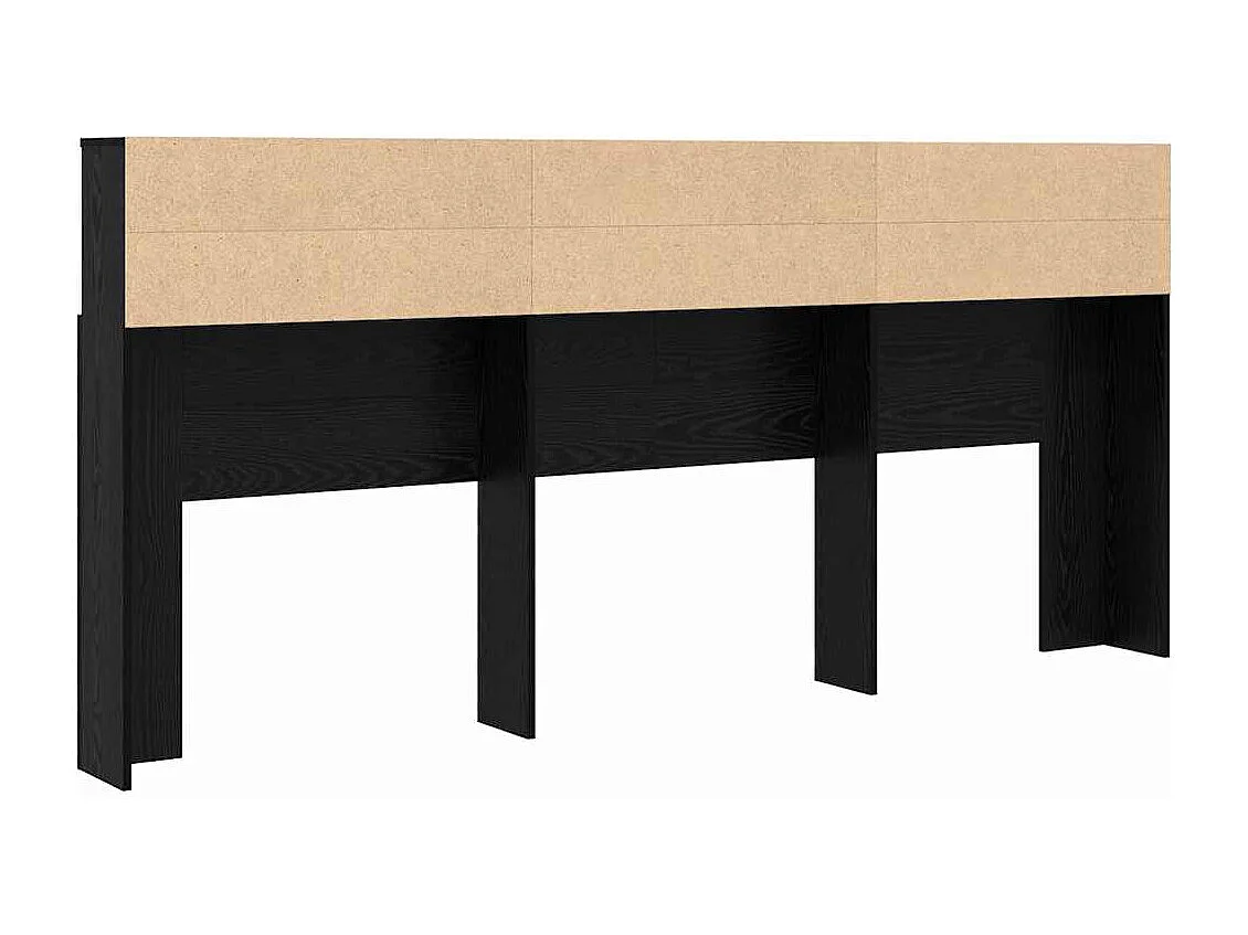 Tête de Lit Chêne noir 220 x 19 x 101.5 cm