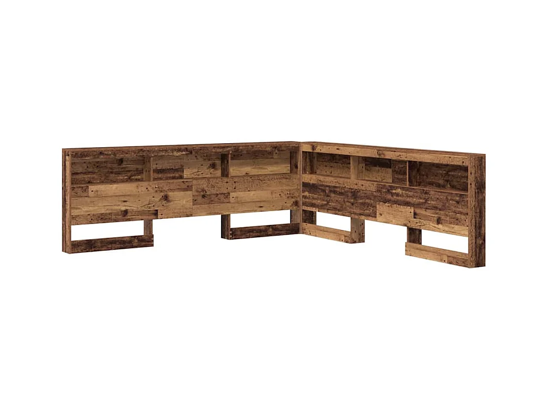 Tête de lit de rangement Bois ancien 200 cm Bois d'ingénierie