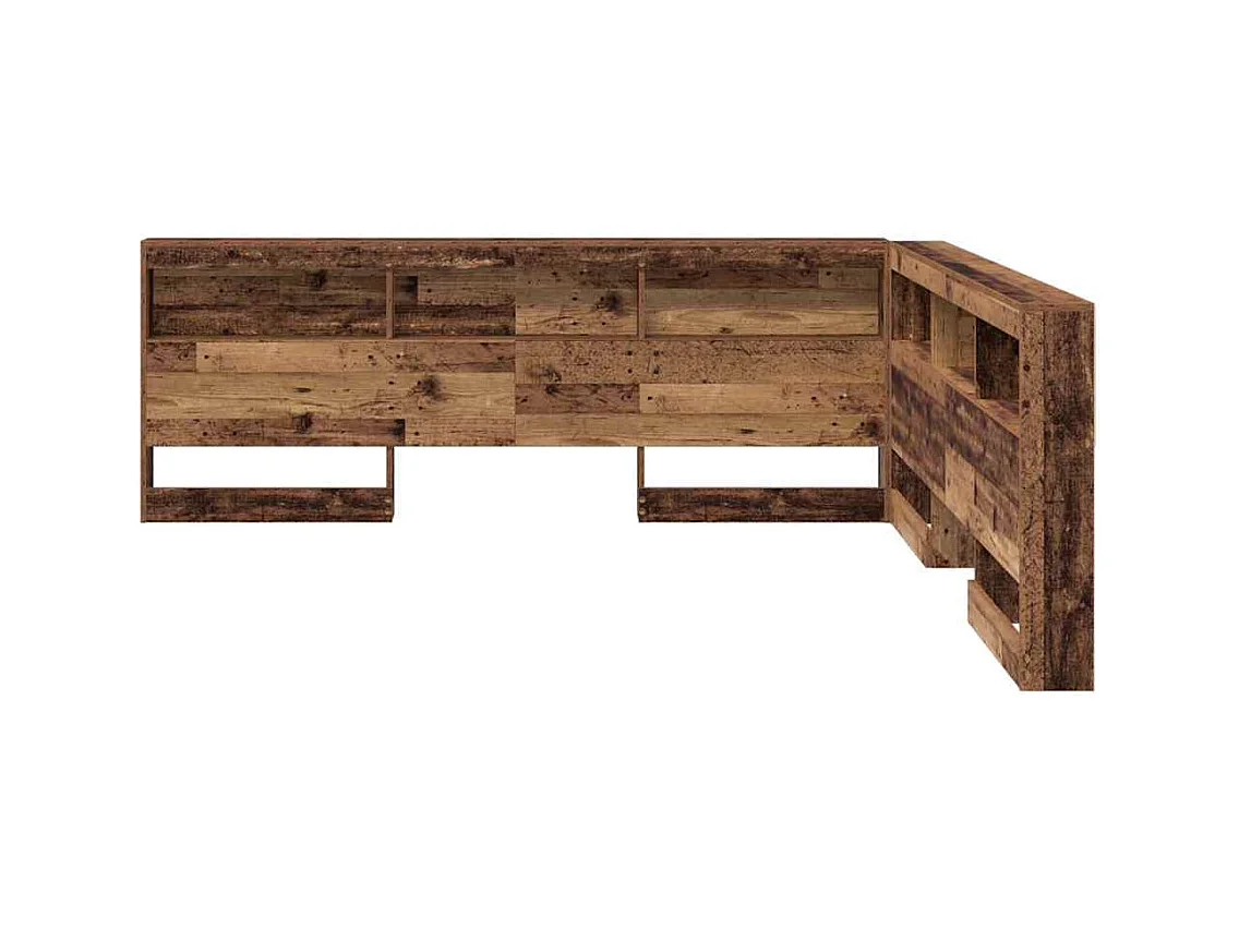 Tête de lit de rangement Bois ancien 200 cm Bois d'ingénierie