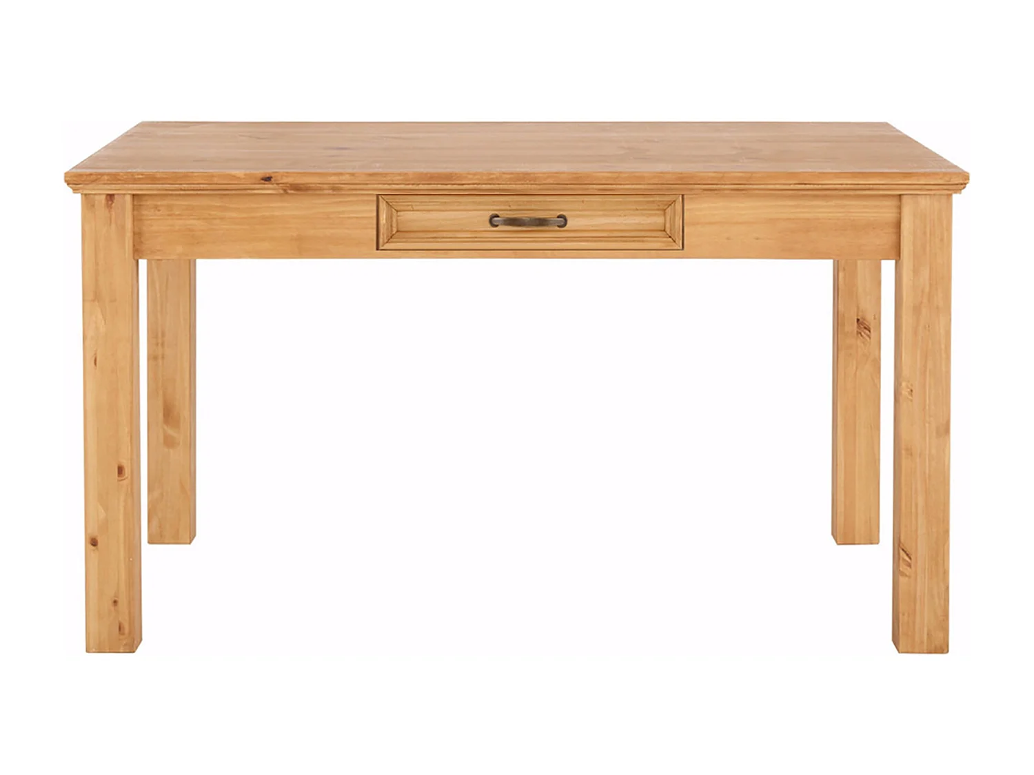 Selma | Table à manger 140 cm avec 1 tiroir en pin