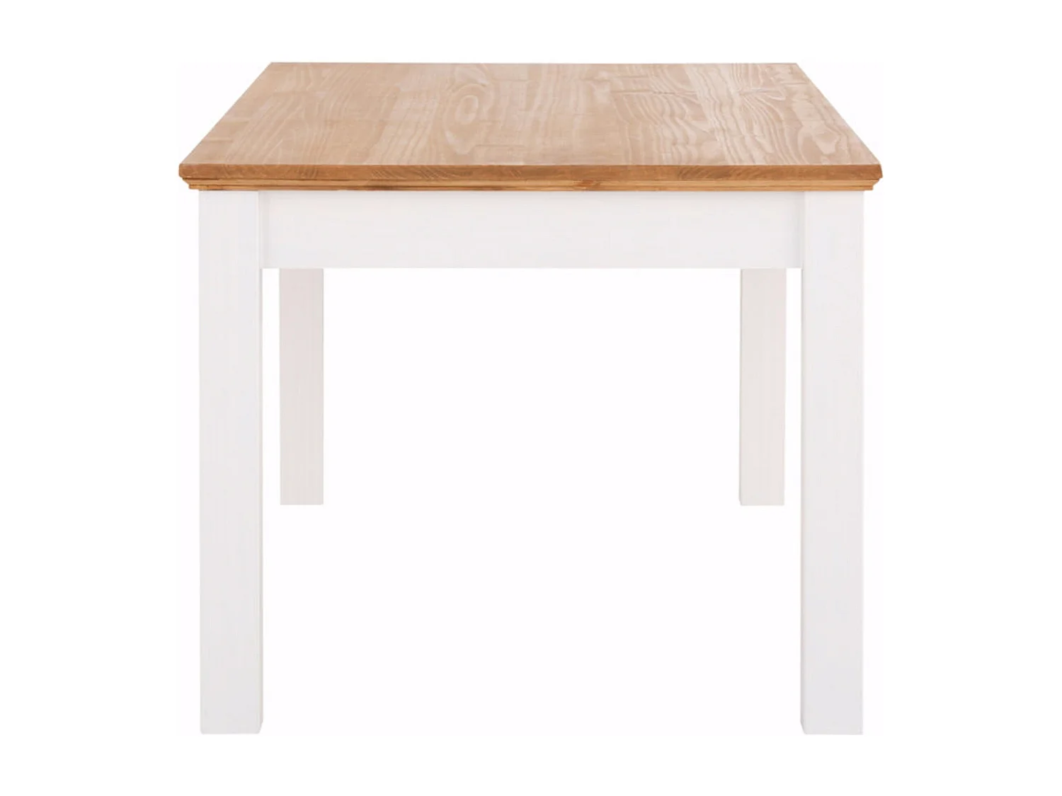Selma | Table à manger 180 cm avec 1 tiroir en pin blanc