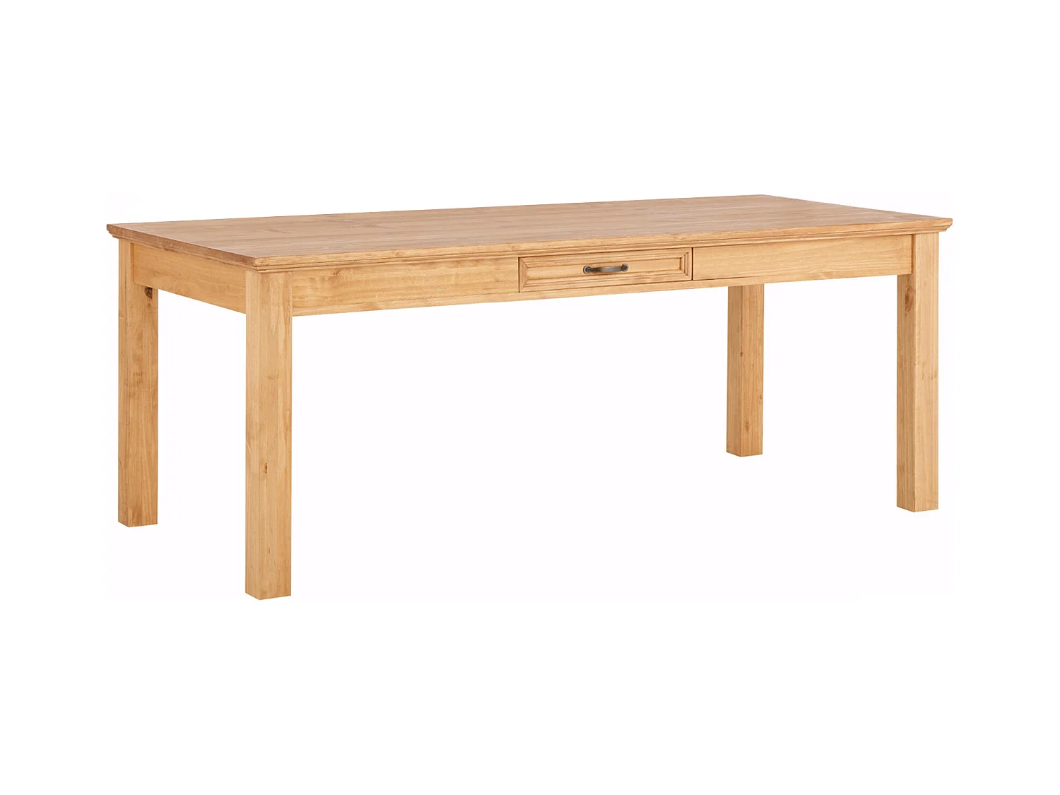 Selma | Table à manger 180 cm avec 1 tiroir en pin