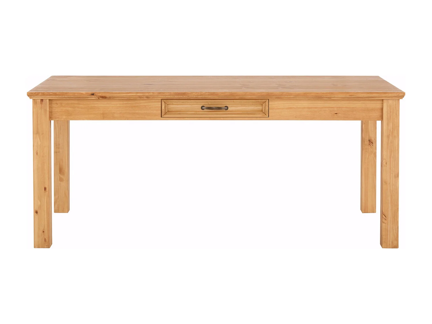 Selma | Table à manger 180 cm avec 1 tiroir en pin