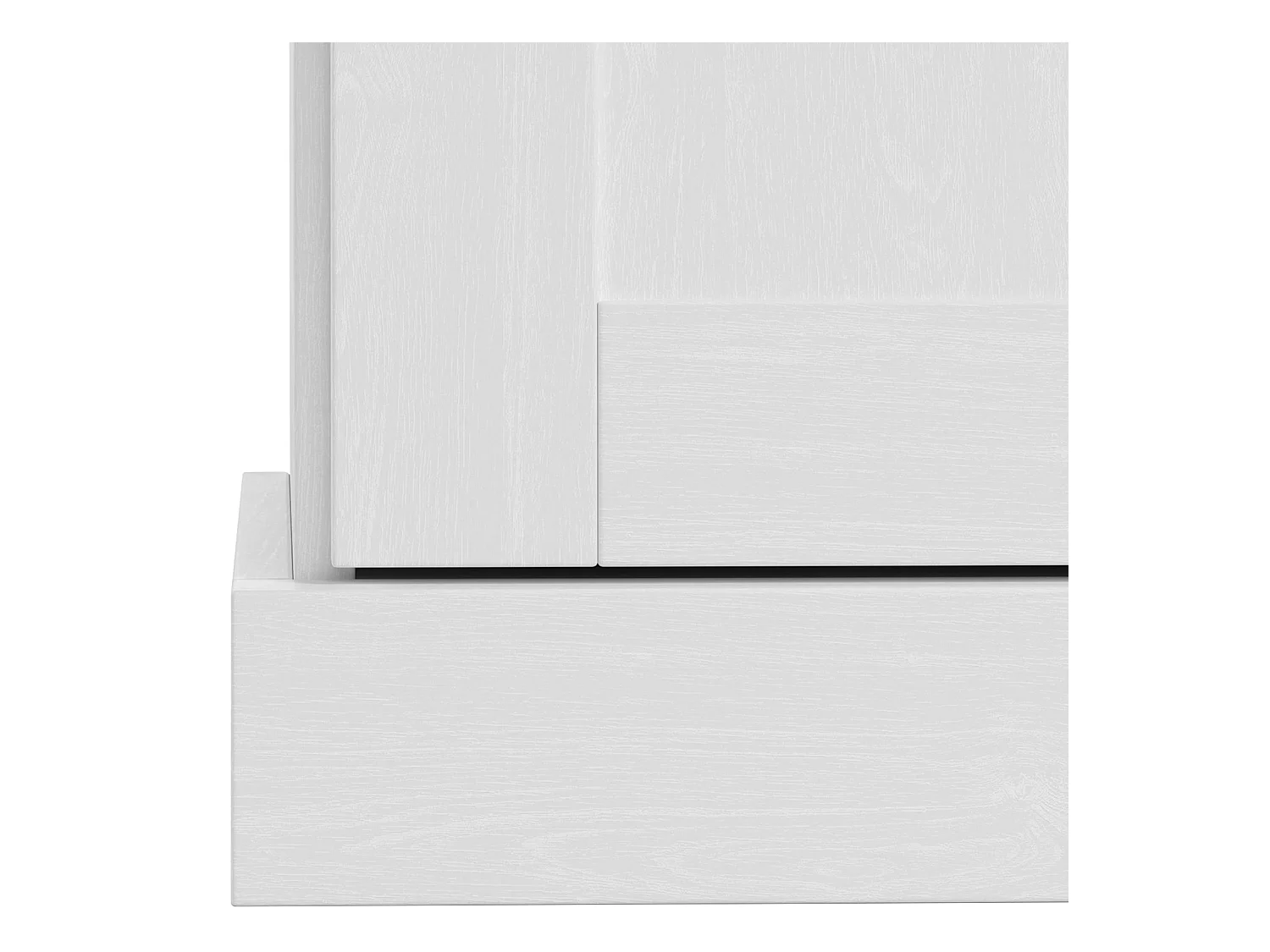 Motala | Dressoir met 3 deuren, 3 lades in houtlook wit