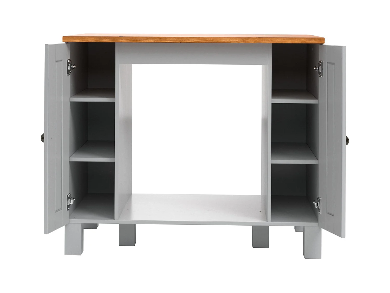 Alby II | Meuble four avec 2 portes en gris sapin