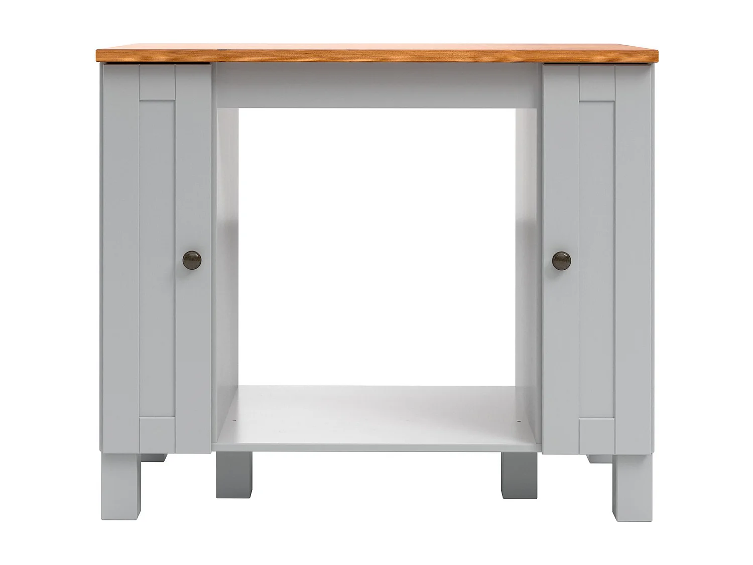 Alby II | Meuble four avec 2 portes en gris sapin