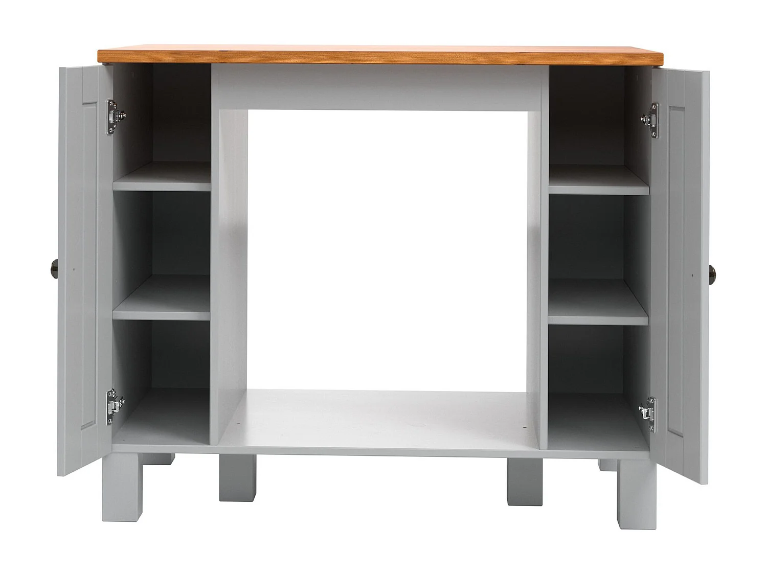 Alby II | Meuble four avec 2 portes en gris sapin