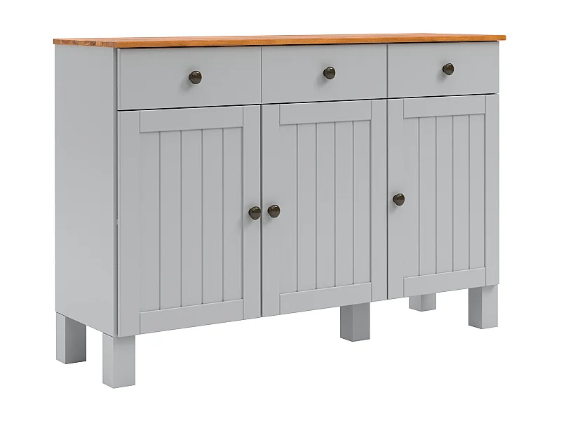 Alby II | Buffet avec 3 portes et 3 tiroirs en pin