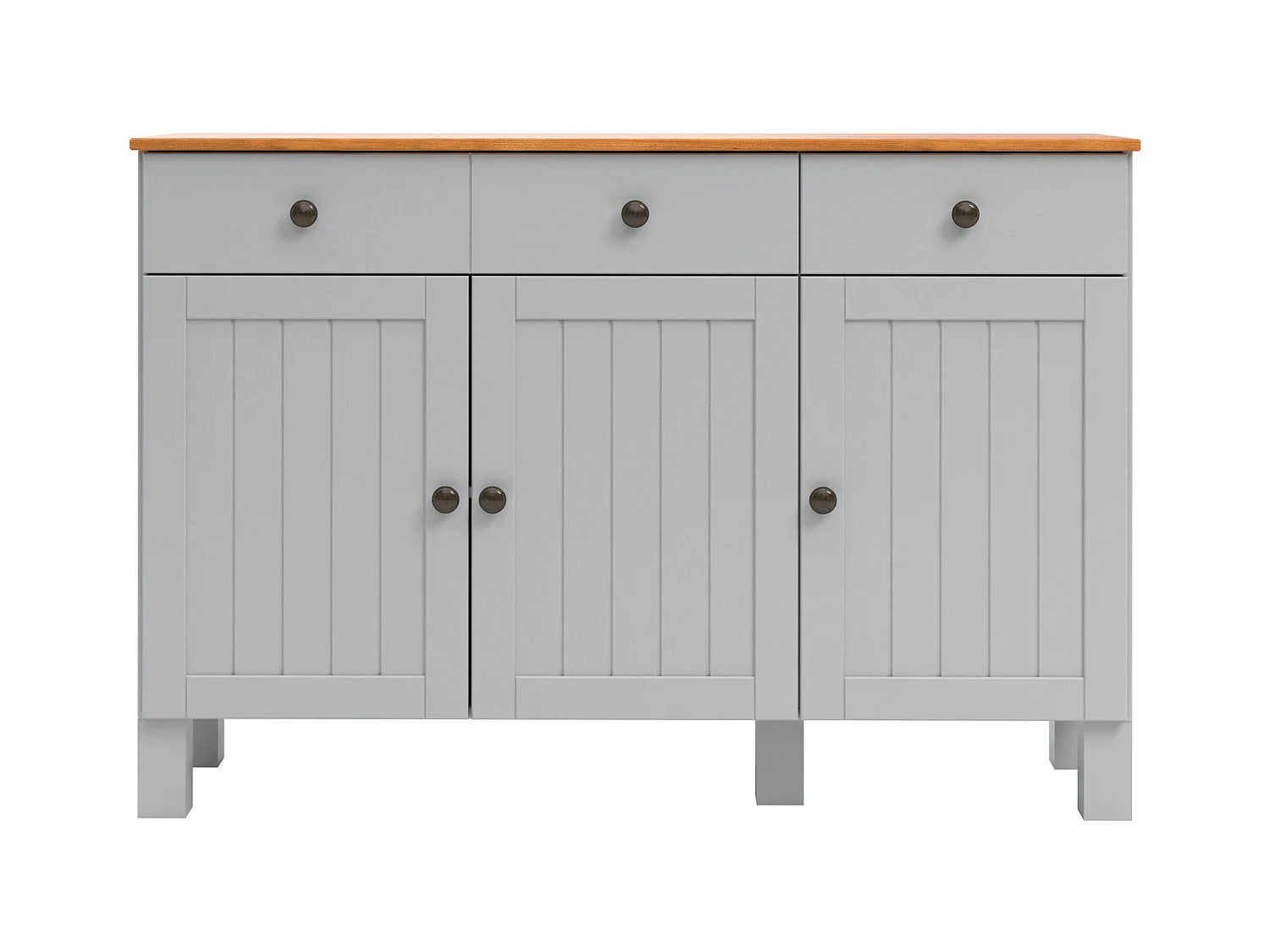 Alby II | Buffet avec 3 portes et 3 tiroirs en pin