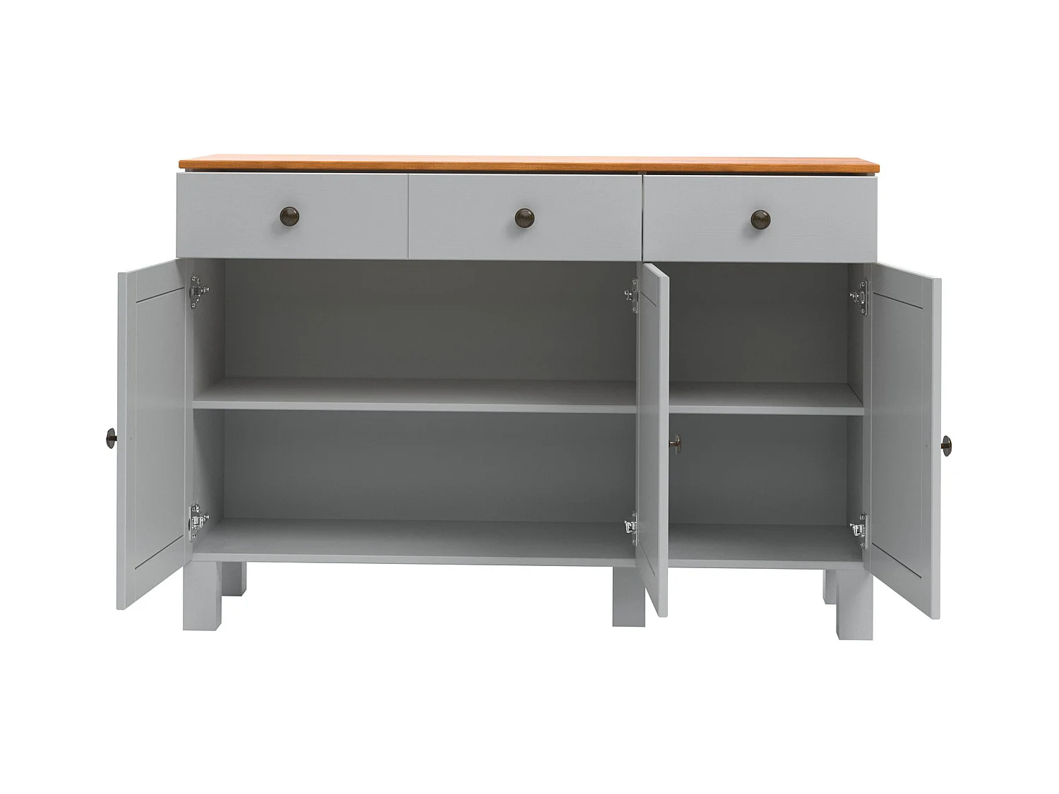 Alby II | Buffet avec 3 portes et 3 tiroirs en pin