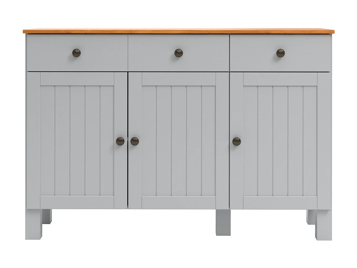 Alby II | Buffet avec 3 portes et 3 tiroirs en pin