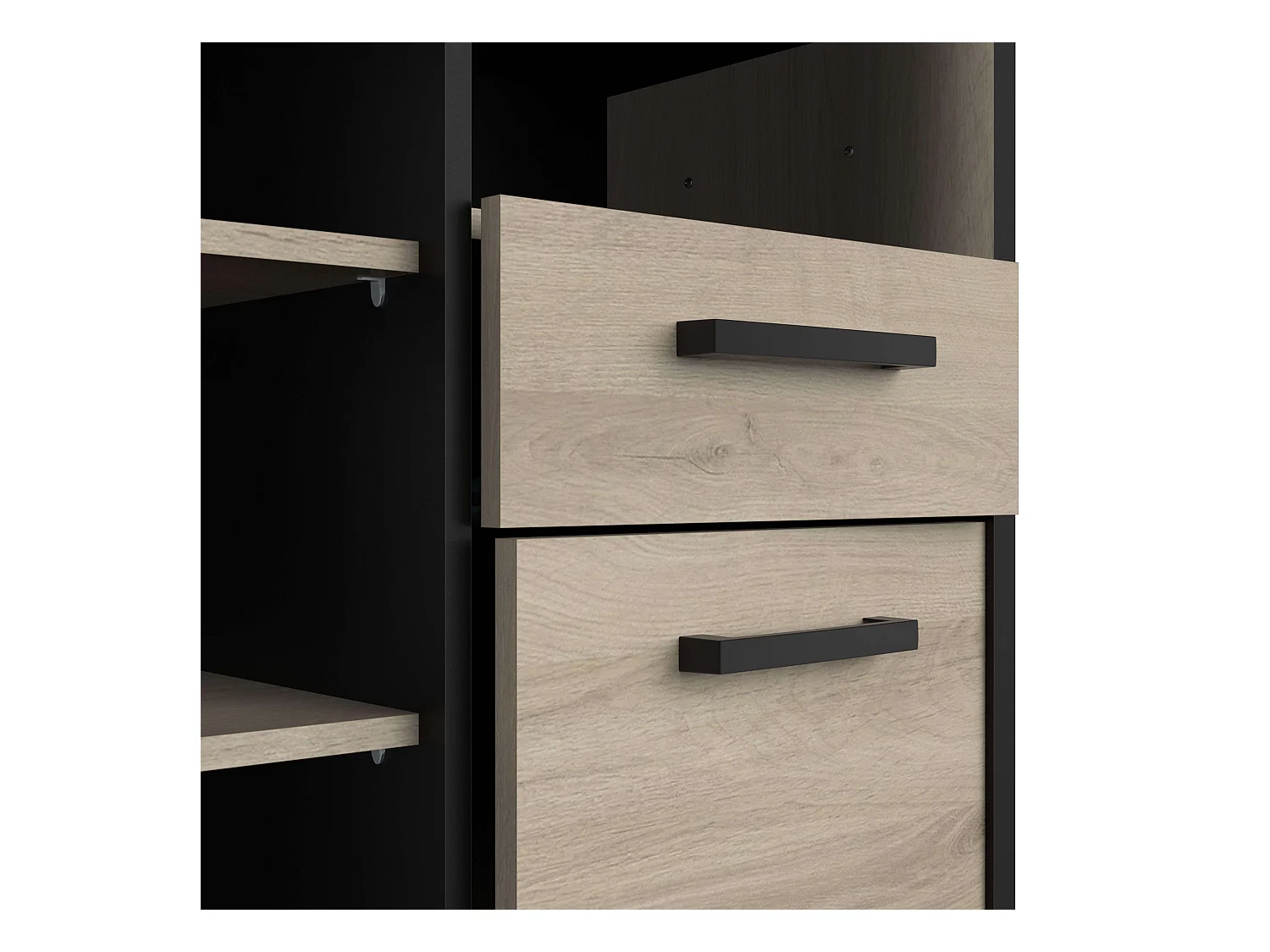 Mueble Auxiliar Industrial Con Ruedas Cocina Roble Krokberg 72x88 cm