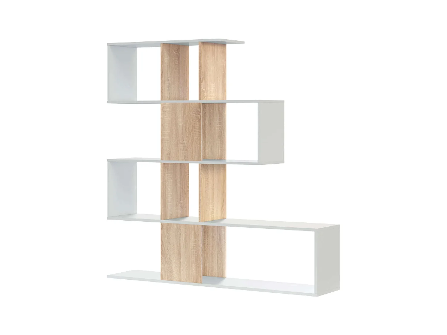 Mueble Aux Microondas Cocina c/Ruedas Roble y Negro 79x79x40 cm