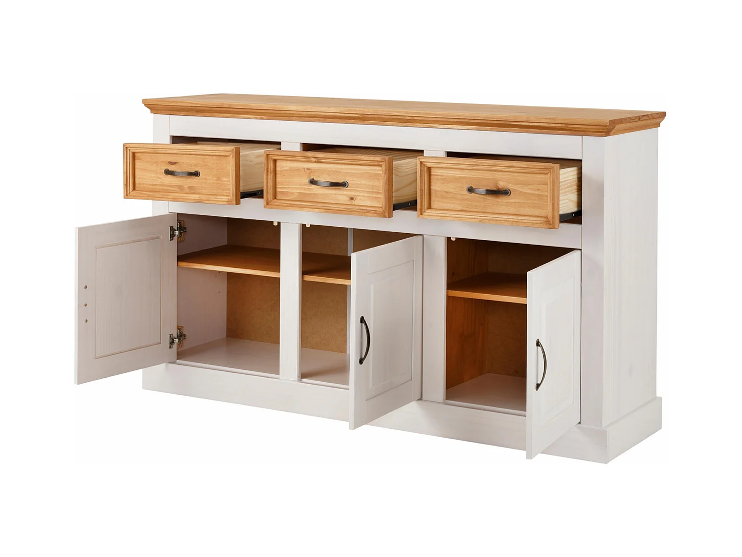 Selma Credenza 3 Ante 3 Cassetti