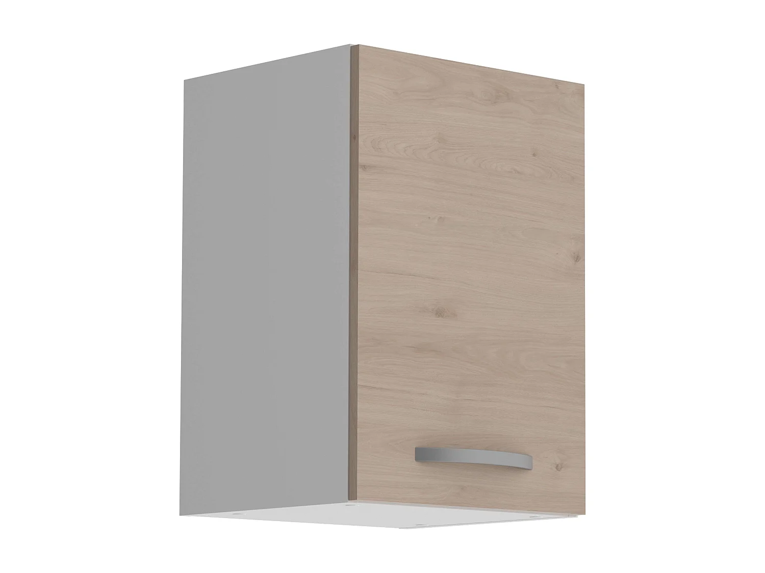 Module de cuisine supérieur Eko Jackson Chêne et Blanc 40x35 cm