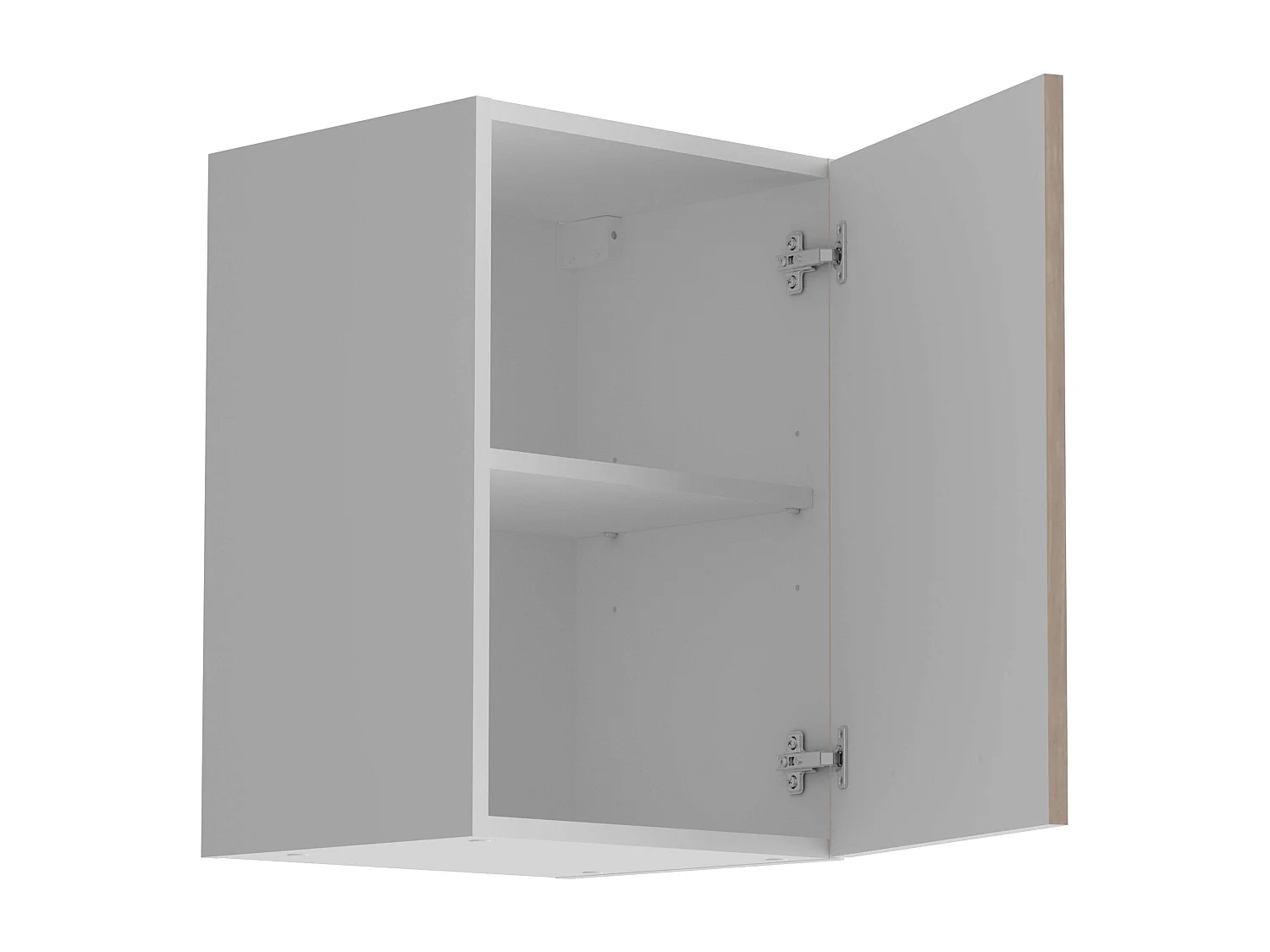 Module de cuisine supérieur Eko Jackson Chêne et Blanc 40x35 cm