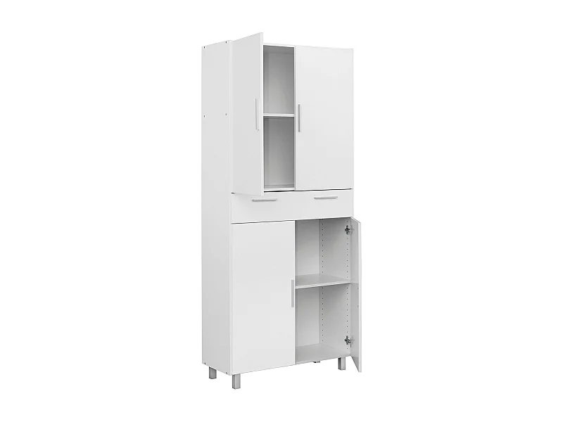 Mueble Cocina Auxiliar Perti Blanco 81x188 cm