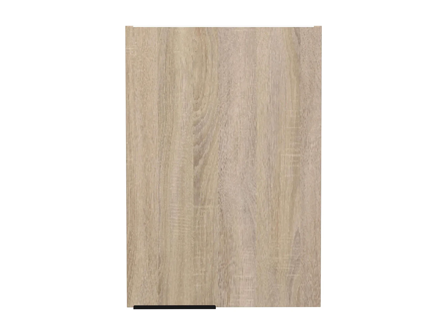 Module de cuisine Arko 1 porte, 1 étagère, bois clair/noir 40x57,9x35,6 cm