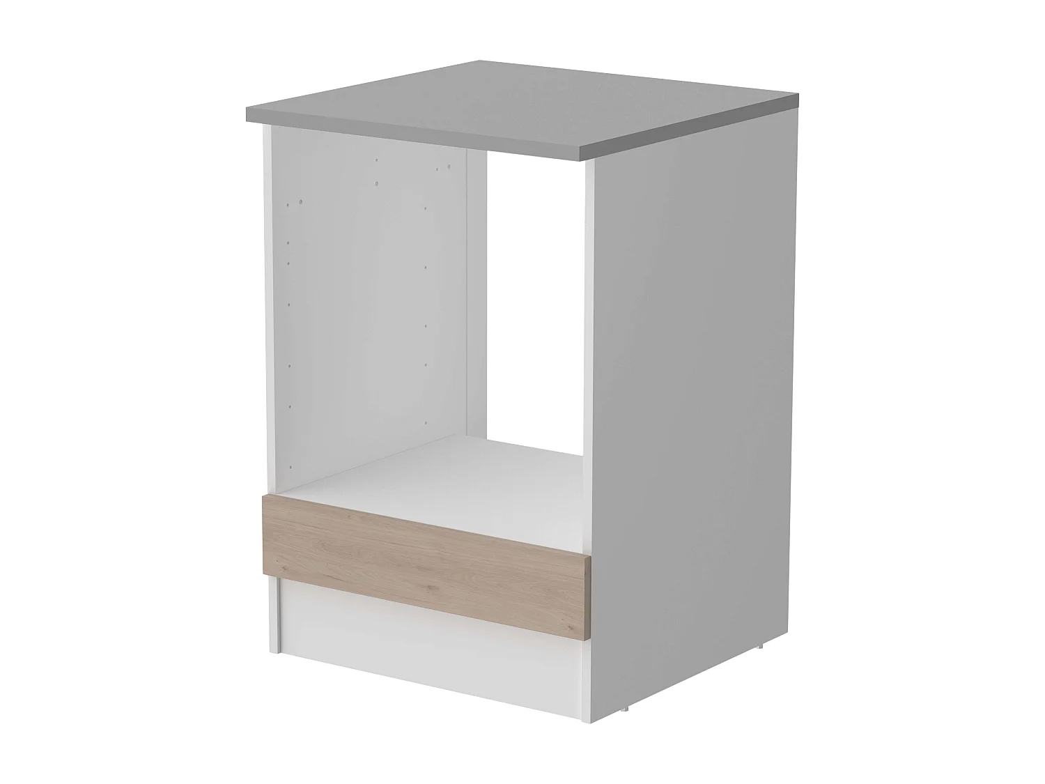 Module de cuisine Eko pour four Robe Jackson Blanc mat 60 cm