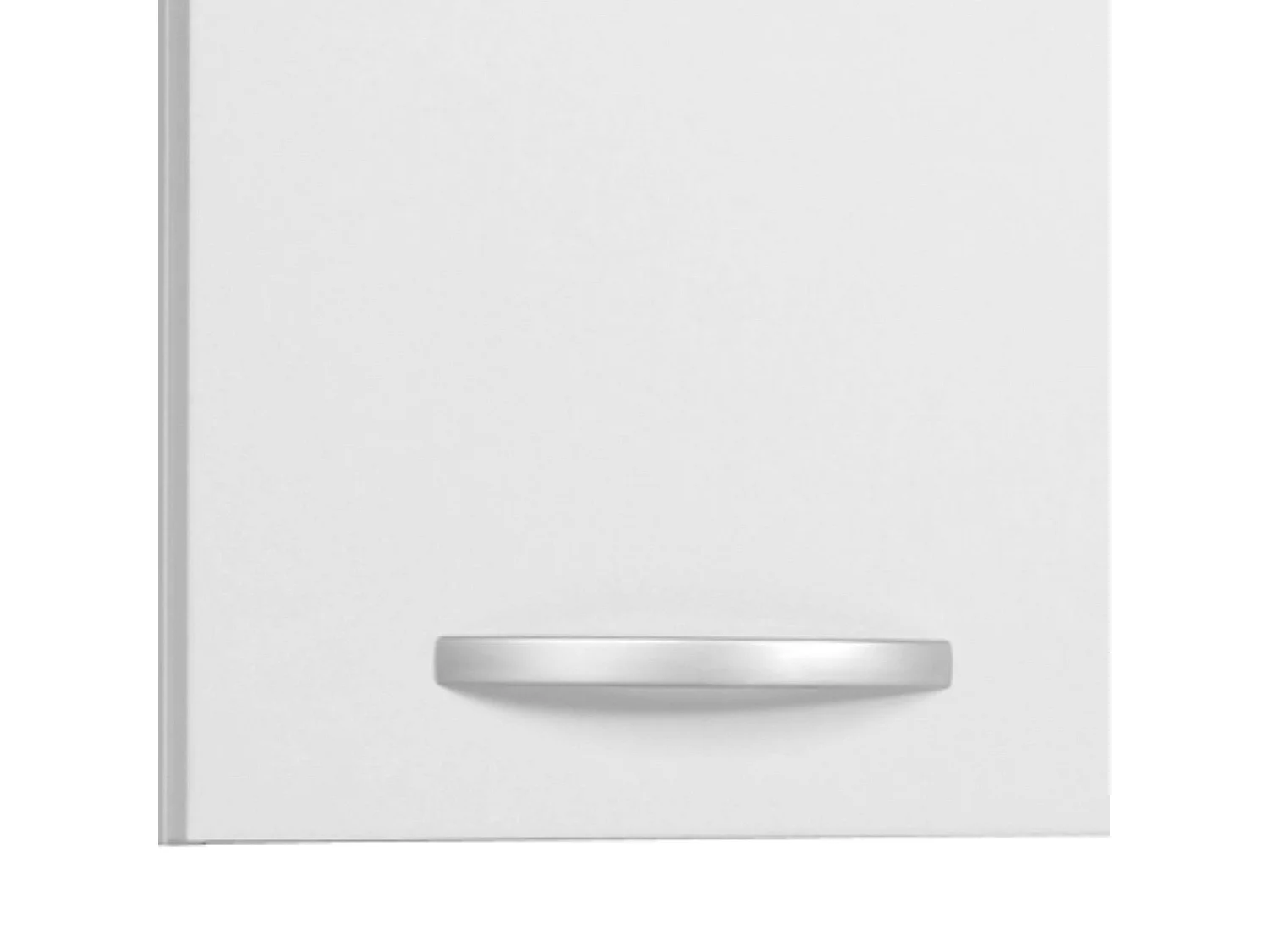 Meuble modulable, hauteur 40 cm, cuisine EKO, blanc mat, modèle rangement