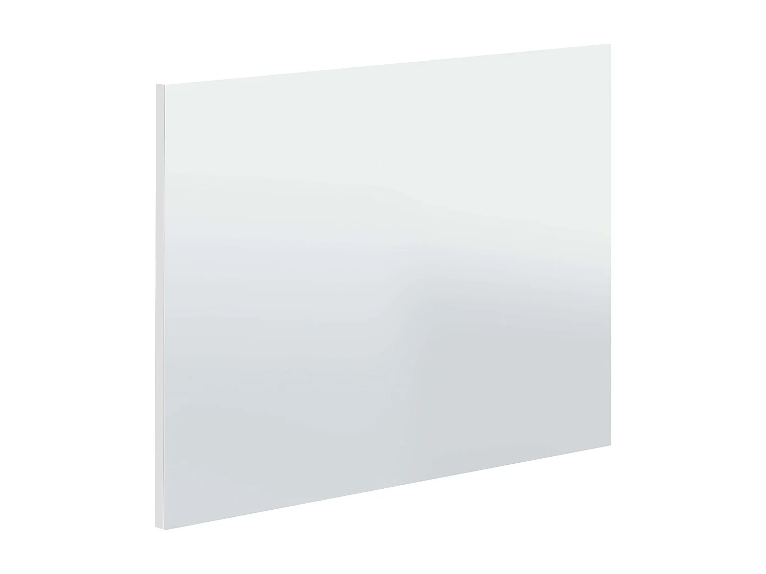 Mueble de Baño Suspendido Aruba Blanco 2 Cajones c/ Espejo 80x45x57 cm